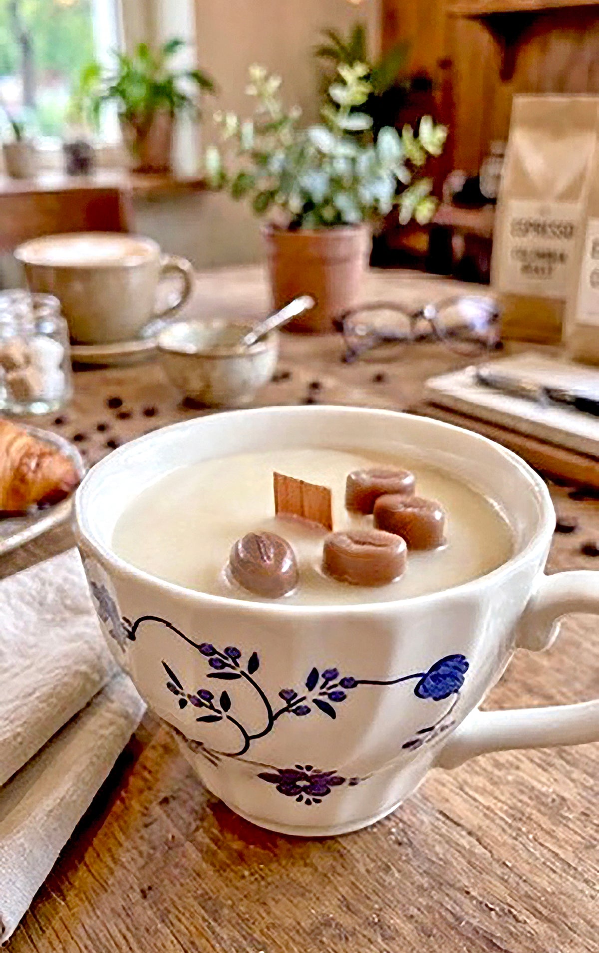 Vintage Porcelain Candles