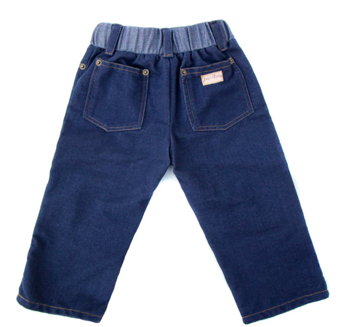Our softest and most durable jean for the most active little cowboys,great,stretch, softness, Faux leather,padded knee patches, back pockets,contrast topstitch