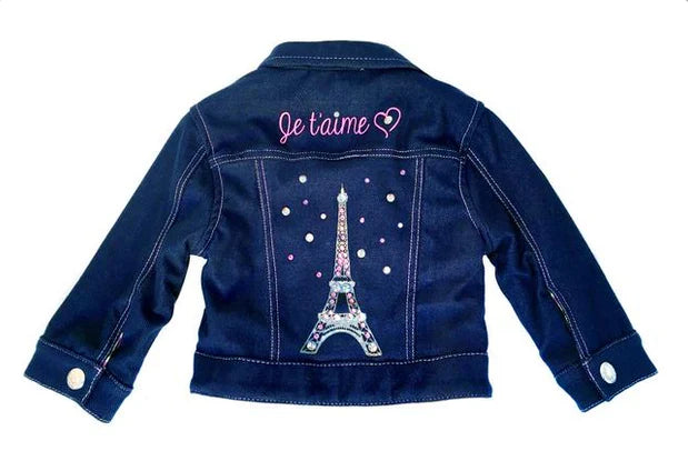Paris I Love You - Denim Jacket